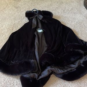 Kids Black Cape